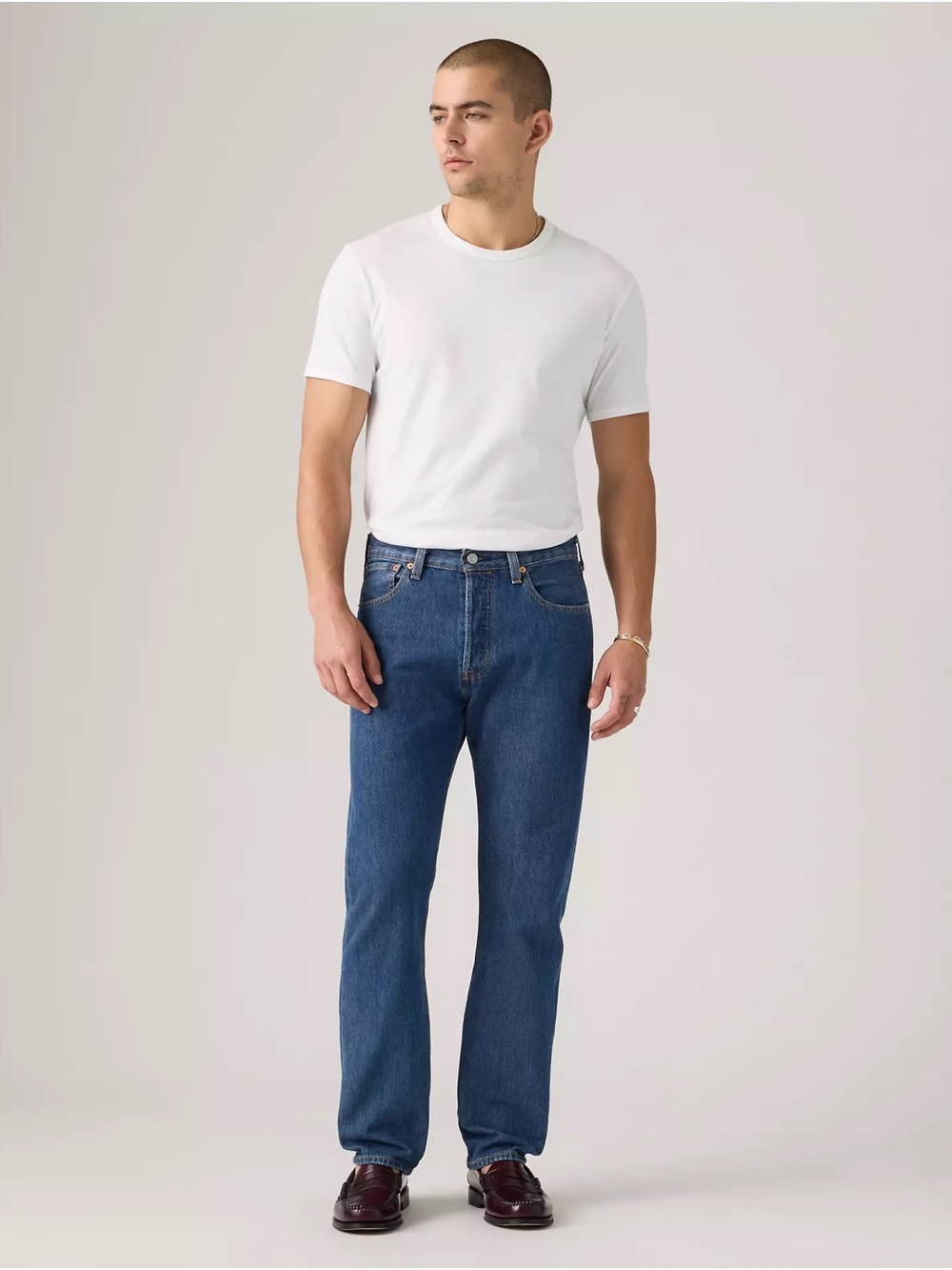 Levi's Men's Straight Jeans in Classic Blue